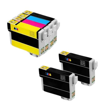 Compatible Epson 288XL Full Set + 2 EXTRA Black Ink Cartridges (6 Pack)  Multipack