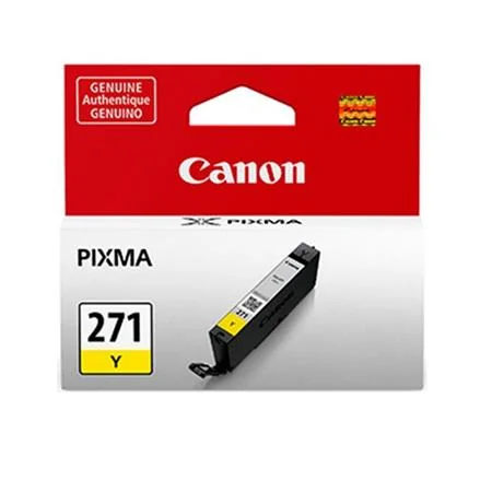 Canon CLI-271Y Yellow Original Standard Capacity Ink Cartridge
