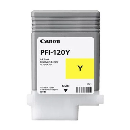 Canon PFI-120Y (2888C001) Yellow Original Standard Capacity Ink Cartridge