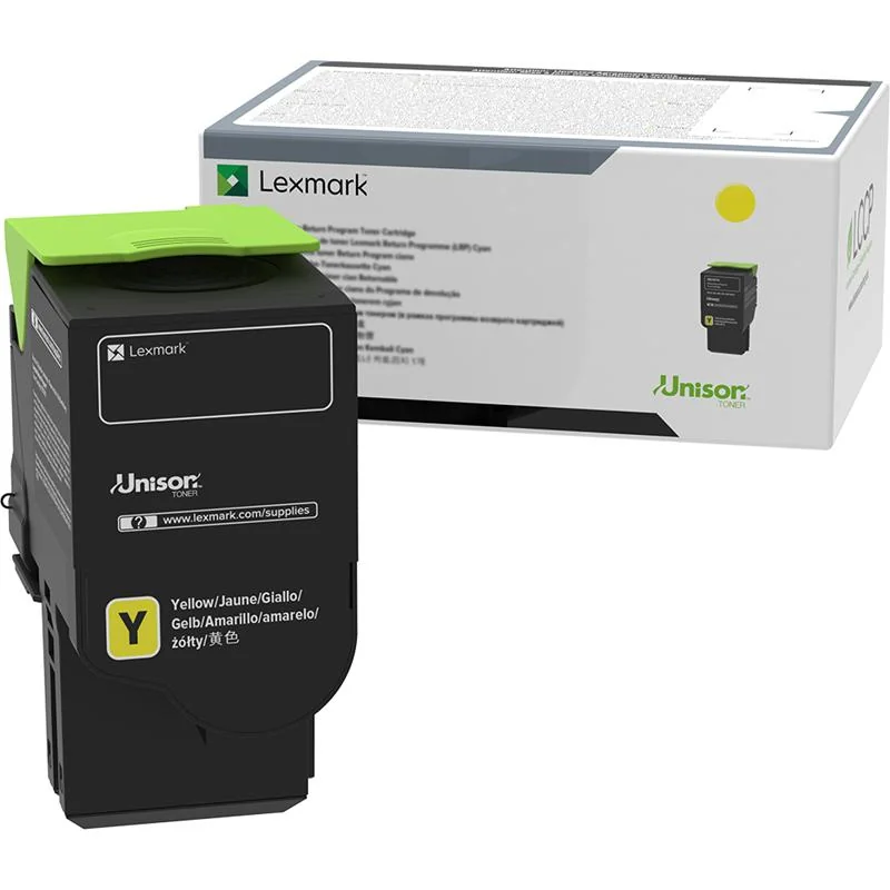 Lexmark 78C0X40 Yellow Original High Yield Toner Cartridge