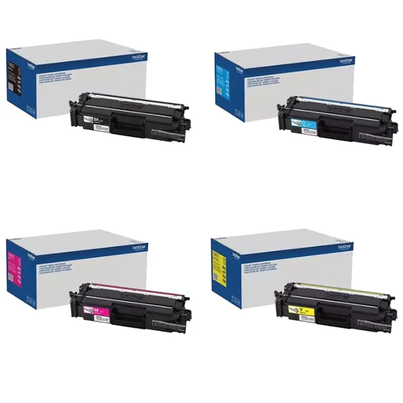 Brother HL-L9430CDN Printer Toner Cartridges (4 Pack) -TN810XLBK Multipack Original