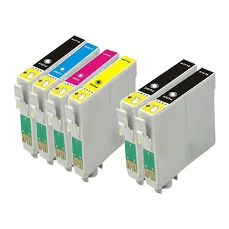 Compatible Epson T212XL1/T212XL4 Full Set + 2 EXTRA Black Ink Cartridges (6 Pack)  Multipack
