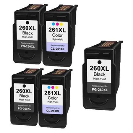 Compatible Canon PIXMA TS5320 Printer Ink Cartridges (5 Pack) -3706C001 Multipack