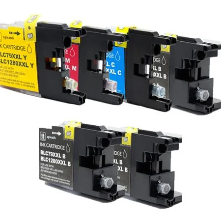 Compatible Brother MFC-J6910DW Printer Ink Cartridges (6 Pack) -LC79BK Multipack