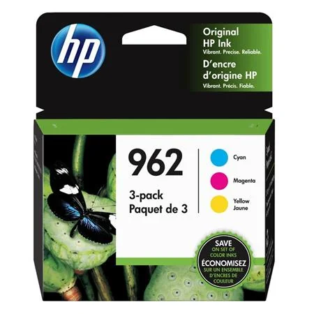 HP 962 (3YP00AN) Color Original Standard Capacity Ink Cartridge Multipack (3 Pack)