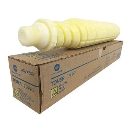 Konica Minolta TN619Y Yellow Original Toner Cartridge (A3VX230)