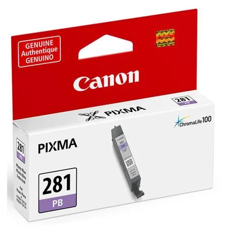 Canon CLI-281PB Photo Blue Original Standard Capacity Ink Cartridge