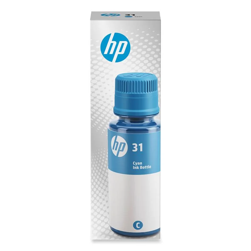 HP 31 (1VU26AN) Cyan Original Ink Bottle