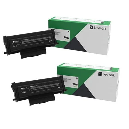Lexmark B221X00 Black Original Extra High Yield Return Program Toner Cartridges Twin Pack (2 Pack)