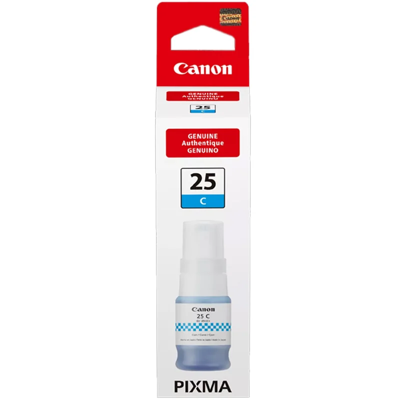 Canon GI-25C (6277C001) Ink Bottle Original Cyan