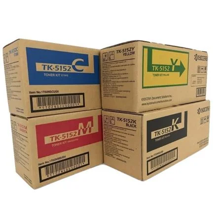 Kyocera TK-5152K/C/M/Y Full Set Original Toner Cartridges (4 Pack)