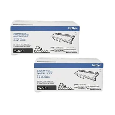 Brother HL-L5100DN Printer Toner Cartridges (2 Pack) -TN890 Multipack Original