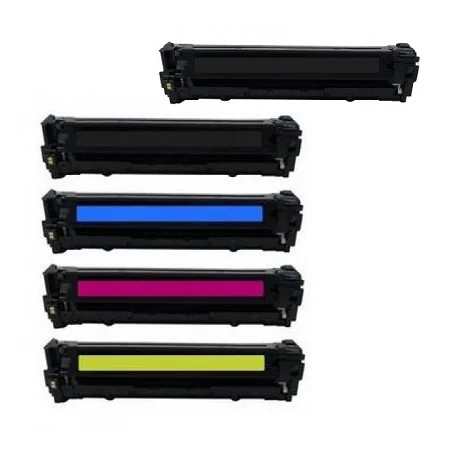 Compatible HP 128A Full set + 1 EXTRA Black Toner Cartridges (5 Pack)  Multipack