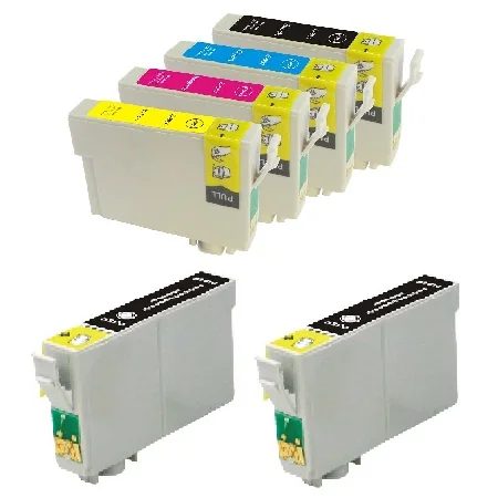 Compatible Epson Stylus NX115 Printer Ink Cartridges (6 Pack) -C13T088120 Multipack