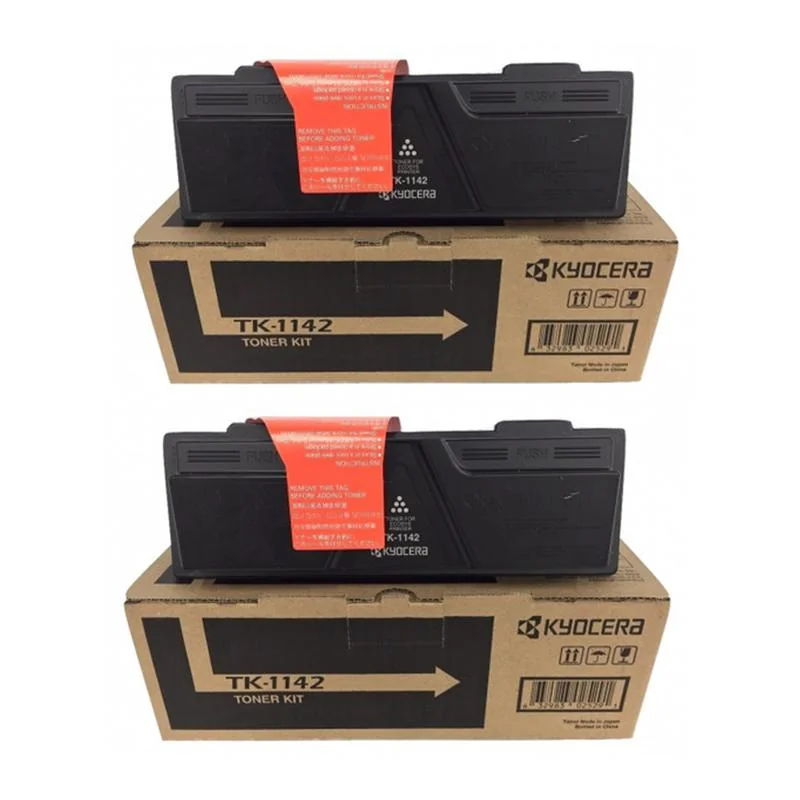 Kyocera TK-1142 Black Original Toner Cartridge Twin Pack