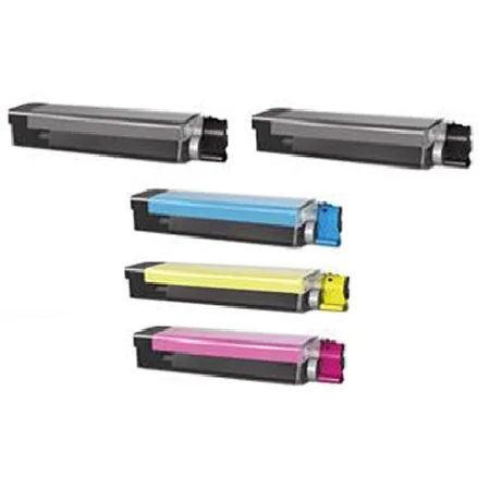 Compatible Okidata 42918984/83/82/81 Full Set + 1 EXTRA Black Toner Cartridges (5 Pack)  Multipack
