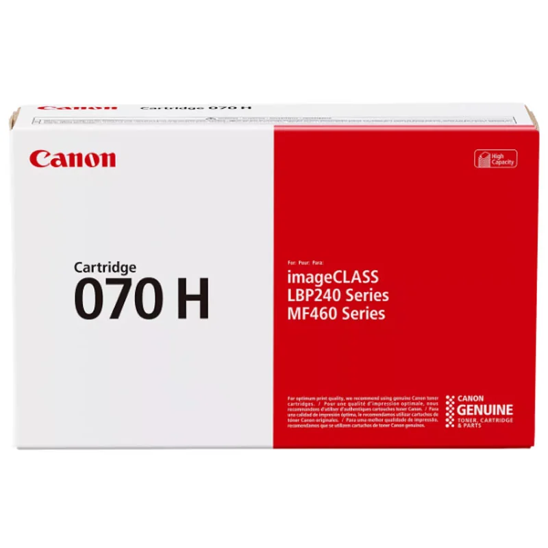 Canon 070H (5640C001) Black Original High Capacity Toner Cartridge