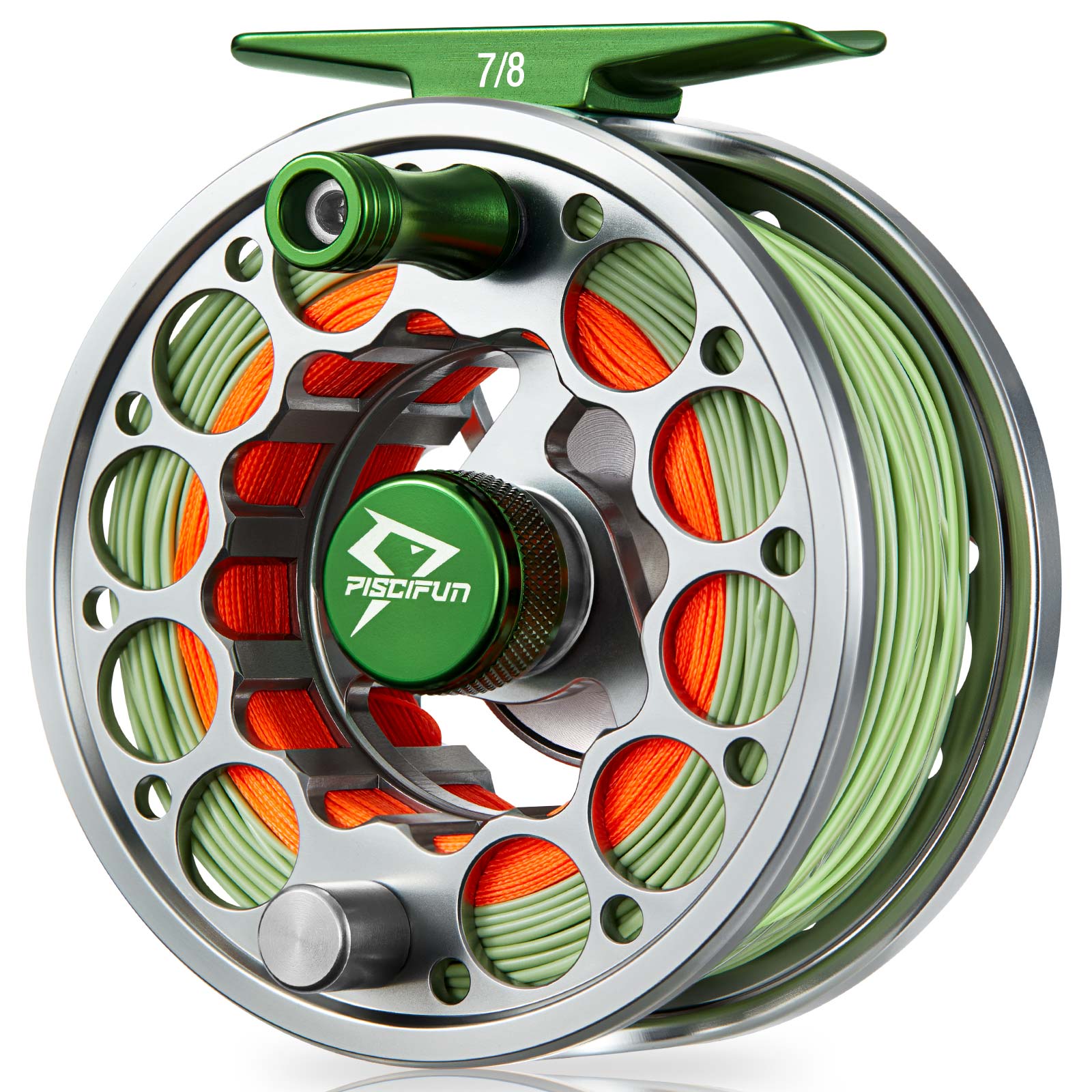 Piscifun Sword Fly Fishing Reel, CNC-Machined Aluminum Alloy Fly Reel - 7/8WT-Reel