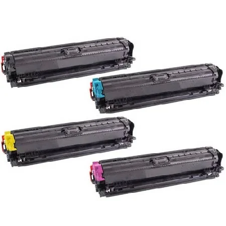 1 Full Set HP 650A Black and 1 Colour Set HP 650A C/M/Y Remanufactured Toner Cartridges
