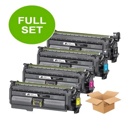 Compatible HP LaserJet Enterprise Flow 680 MFP Printer Toner Cartridges (4 Pack) -CF320X Multipack