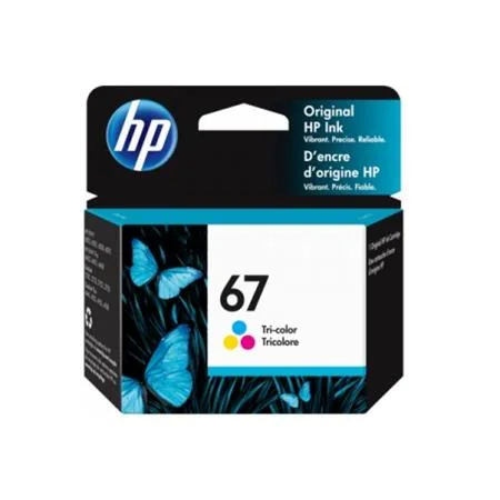 HP 67 (3YM55AN) Tri-Color Original Standard Capacity Ink Cartridge