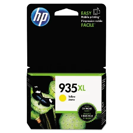 HP 935XL Yellow Original High Capacity Ink Cartridge (C2P26AN)