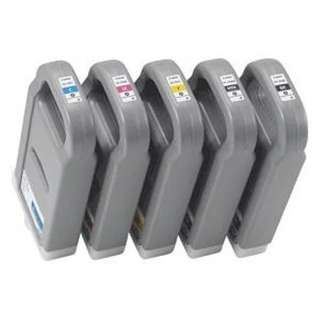 Compatible Canon PFI-703 BK/MBK/C/M/Y Full Set + 2 EXTRA Black Inkjet Cartridges (9 Pack)  Multipack