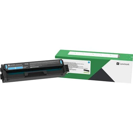 Lexmark C341XC0 Cyan Original Extra High Yield Return Program Toner Cartridge
