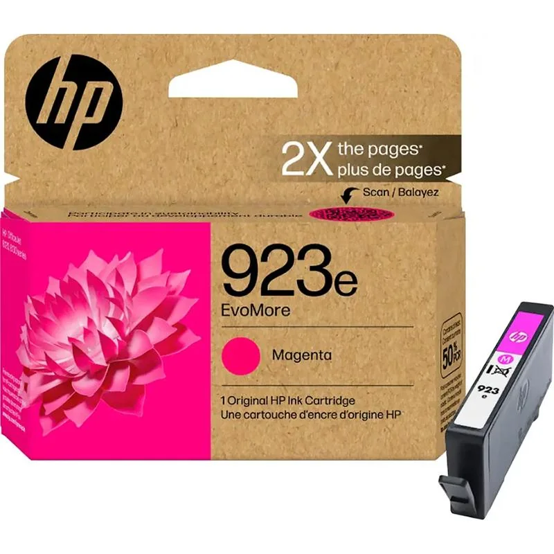 HP 923e (4K0T5LN) EvoMore Magenta Original High Yield Ink Cartridge