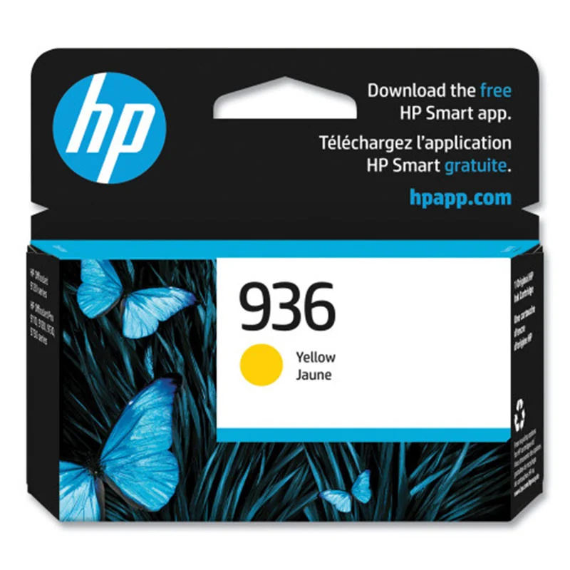 HP 936 Yellow Original Ink Cartridge (4S6V1LN)