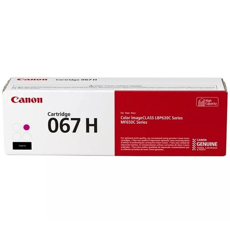 Canon 067H (5104C001) Toner Cartridge Original Magenta