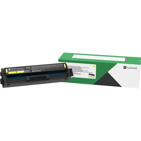 Lexmark C341XY0 Yellow Original Extra High Yield Return Program Toner Cartridge