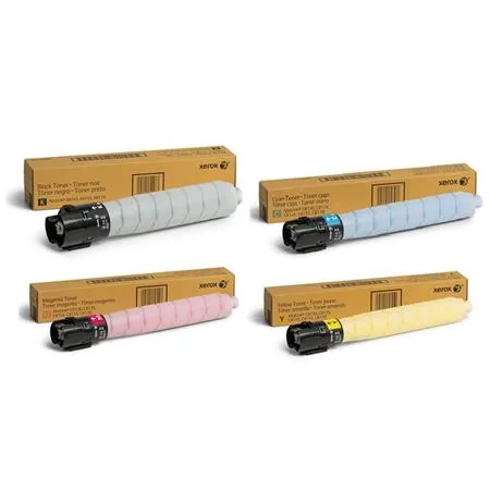 Xerox 006R01746/49 Full Set Original Standard Yield Toner Cartridges (4 Pack)