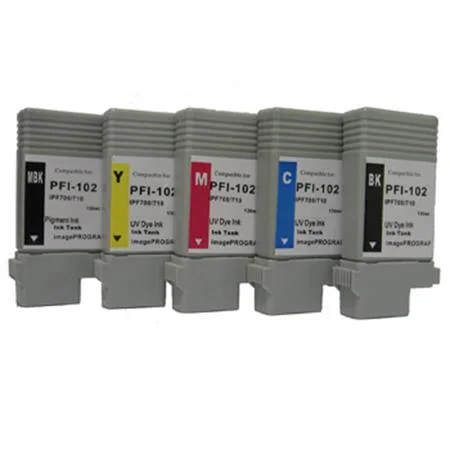 Compatible Canon imagePROGRAF IPF605 Printer Ink Cartridges (9 Pack) -0894B001AA Multipack