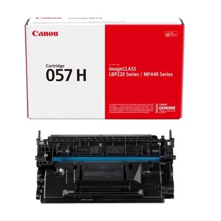 Canon 057H (3010C001) Black Original High Capacity Toner Cartridge