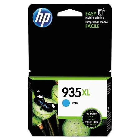HP 935XL Cyan Original High Capacity Ink Cartridge (C2P24AN)