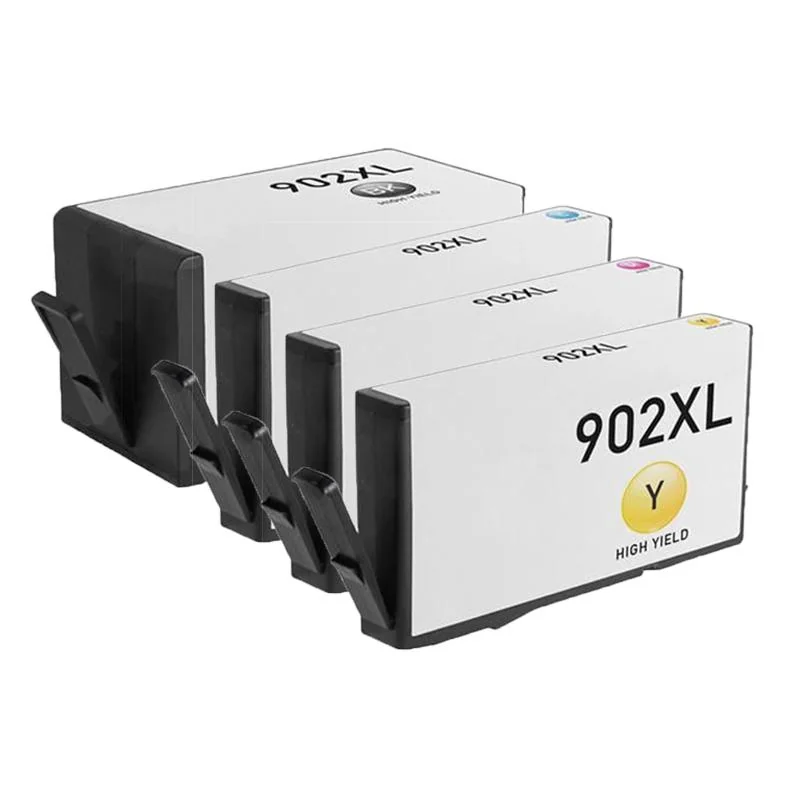 Compatible HP 902XL BK/C/M/Y Full set High Yield Ink Cartridges (4 Pack) Multipack