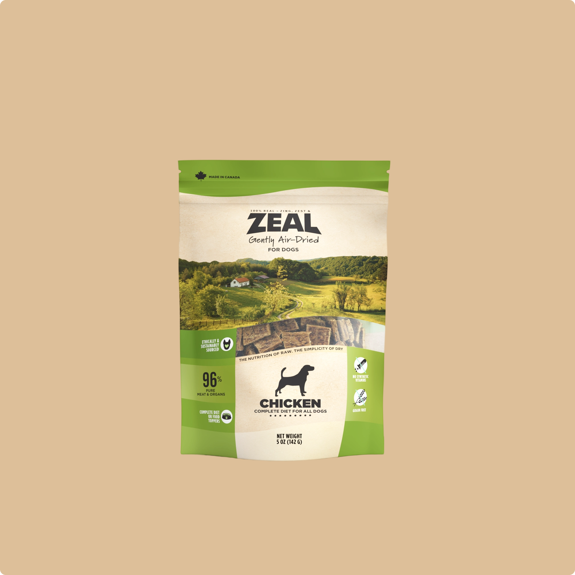 Canada Air-Dried Food Chicken Recipe For Dogs - 5 oz