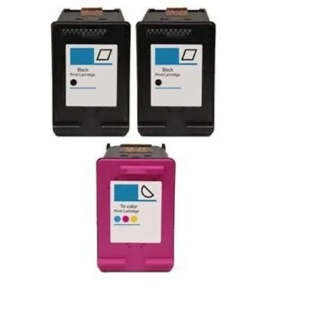 Compatible HP 60XL Full Set + 1 EXTRA Black Ink Cartridges (3 Pack)  Multipack