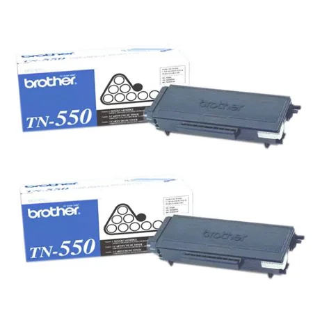 Brother DCP-8065 Printer Toner Cartridges (2 Pack) -TN550 Multipack Original