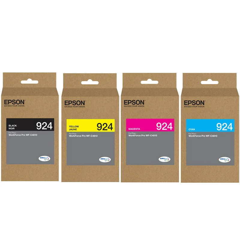 Epson T924 Full Set Original Standard Capacity Ink Cartridges (4 Pack)