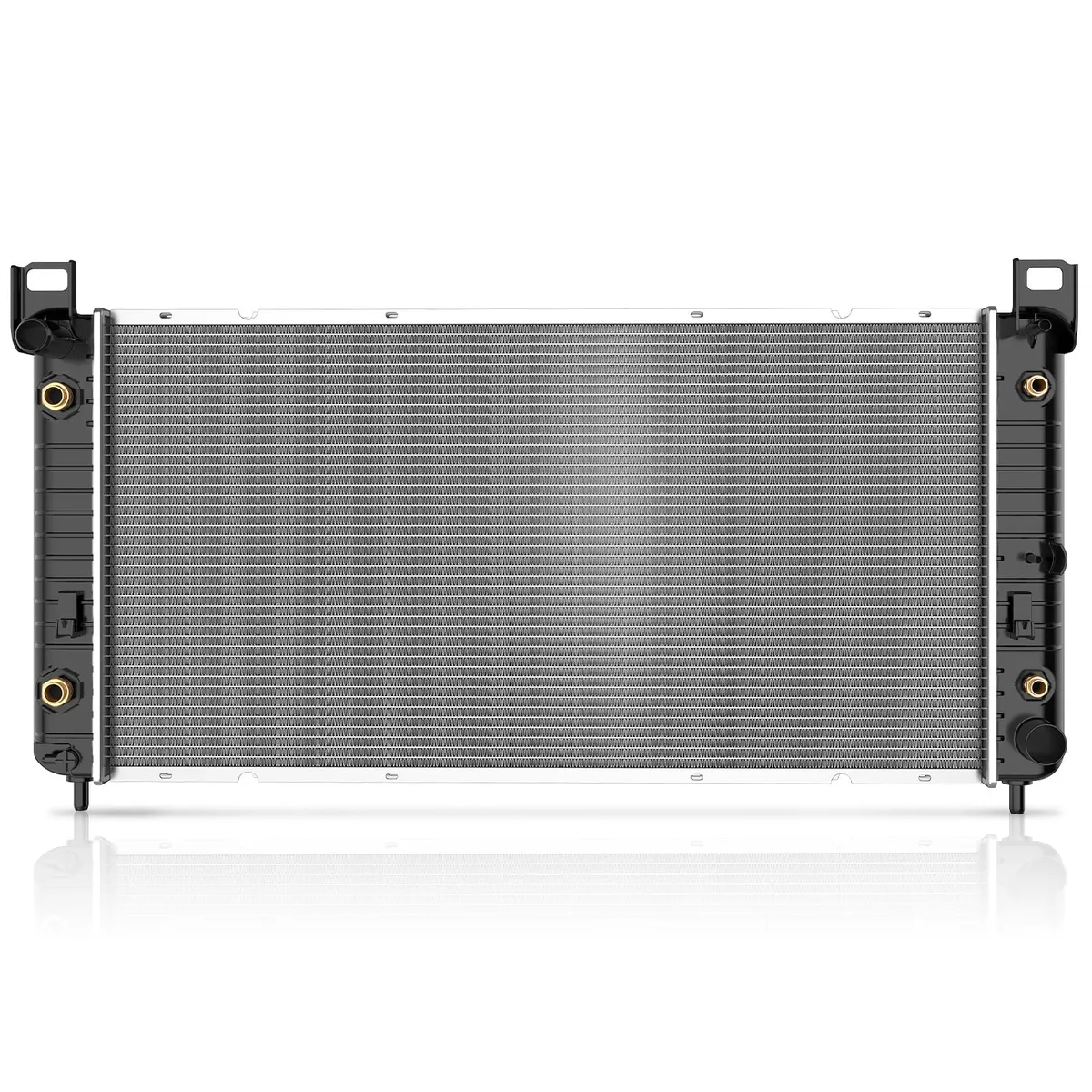 YITAMOTOR® 34'' Radiator Compatible with Chevy Silverado Suburban Avalanche GMC Yukon Sierra Tahoe Escalade Hummer H2 ATRD1001