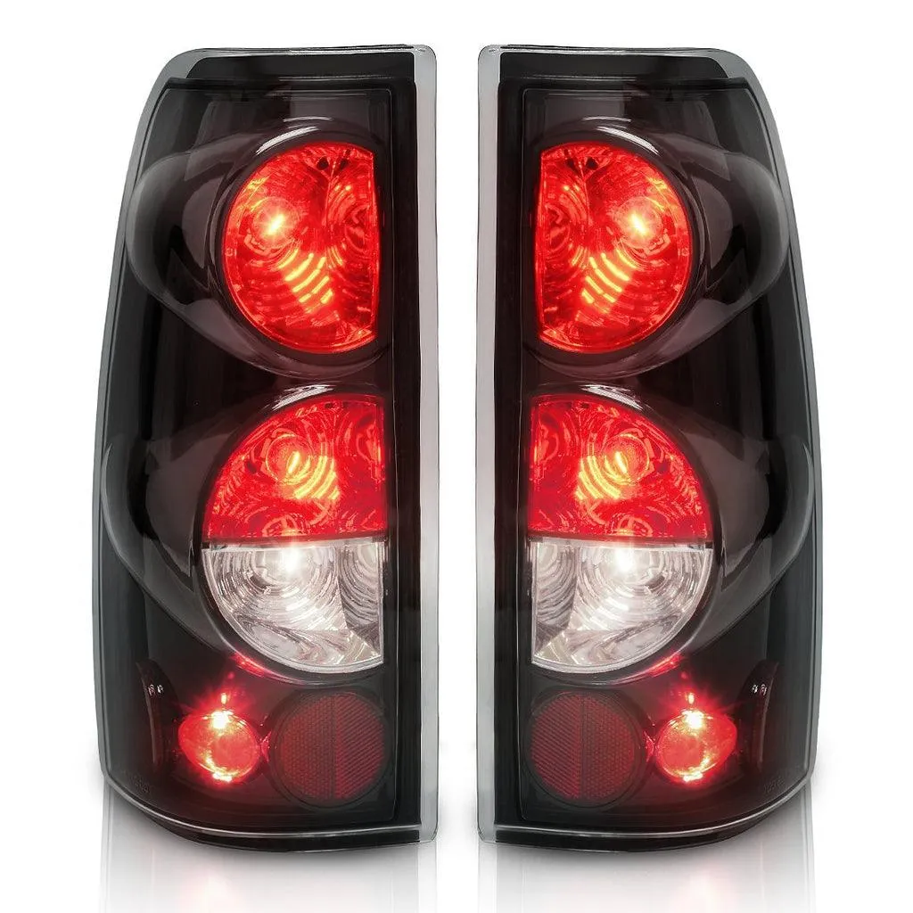 YITAMOTOR® Tail Lights for 2001-2006 Chevy Silverado 1500 2500 3500 Rear Brake lights Pair