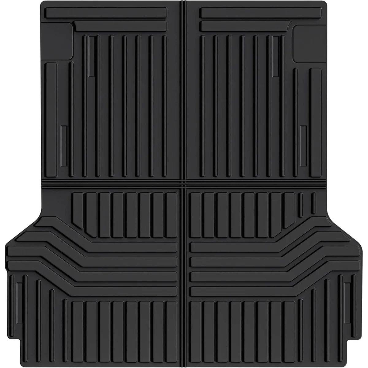 All-Weather Cargo Mat for Ford Maverick Hybrid 2022-2026, TPE Truck Bed Liner, Black