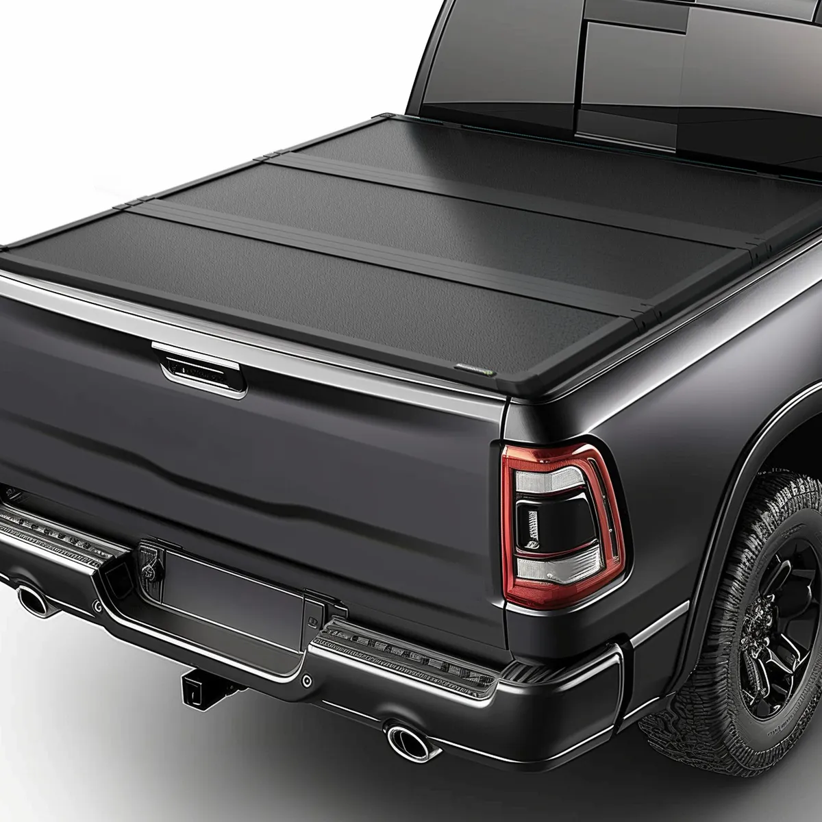 FRP Hard Tri-Fold Tonneau Cover for Dodge Ram 1500 2009-2026 (Classic & New), 5.7ft Bed, No Rambox