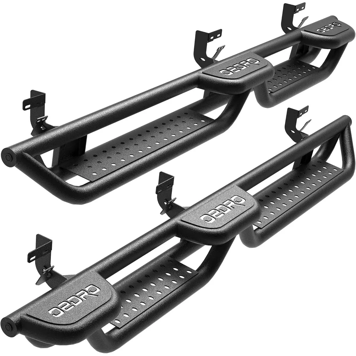 OEDRO Running Boards for 2009-2018 Dodge Ram 1500 Crew Cab, 2019-2024 Dodge Ram 1500 Classic Crew Cab, 2010-2024  Dodge Ram 2500/3500 Side Steps Nerf