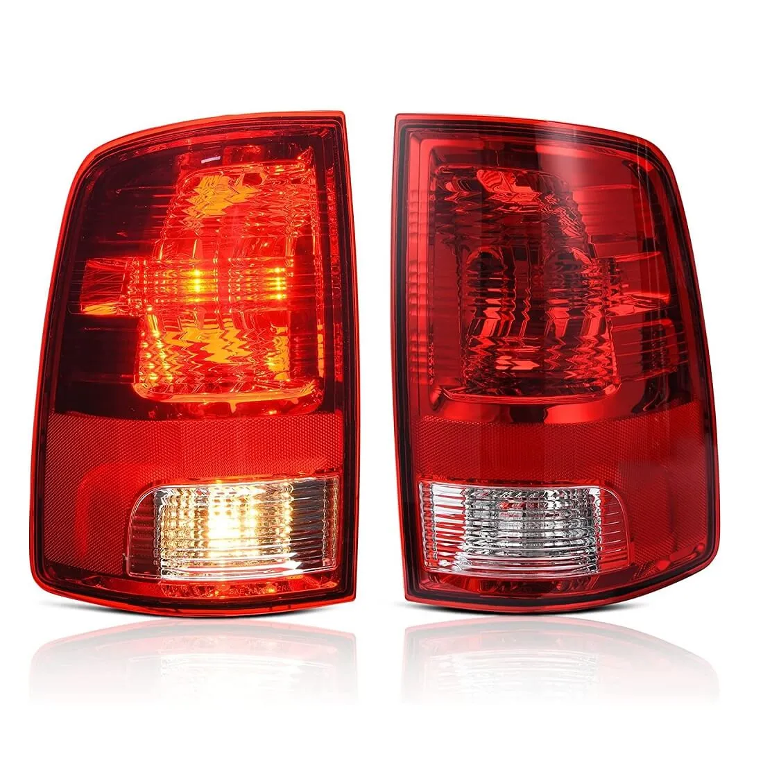 YITAMOTOR® 2009-2018 Dodge Ram 1500 Tail Light OE Red Lens Assembly