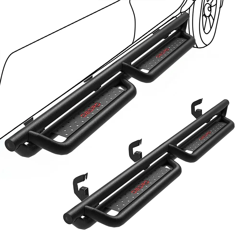 OEDRO 6'' Running Boards for 2007-2018 Silverado/Sierra 1500 Crew Cab & 2007-2019 2500/3500HD(Incl. Diesel Model)