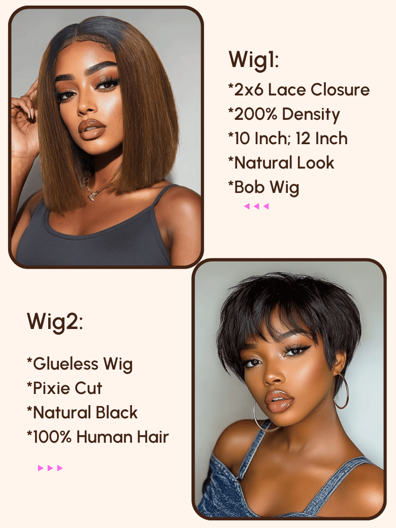 Pay $79 Get 2 Wigs | $200 OFF 24H Limited Time Sale