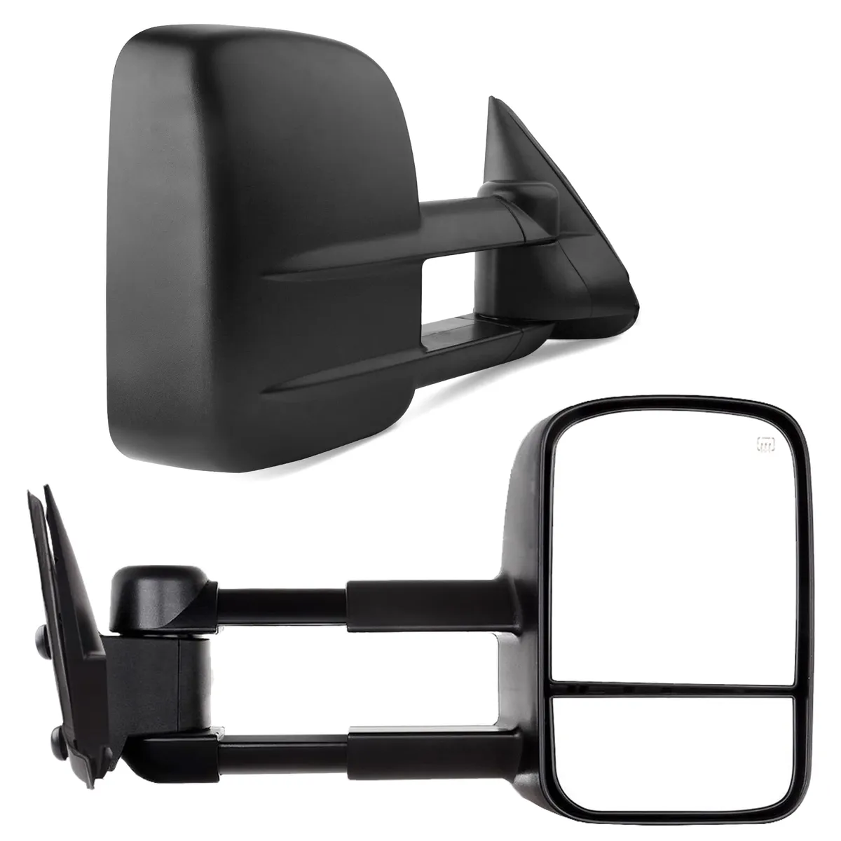 YITAMOTOR® 1999-2002 Chevy Silverado GMC Sierra 1500 Extendable Tow Mirrors Powered Heated